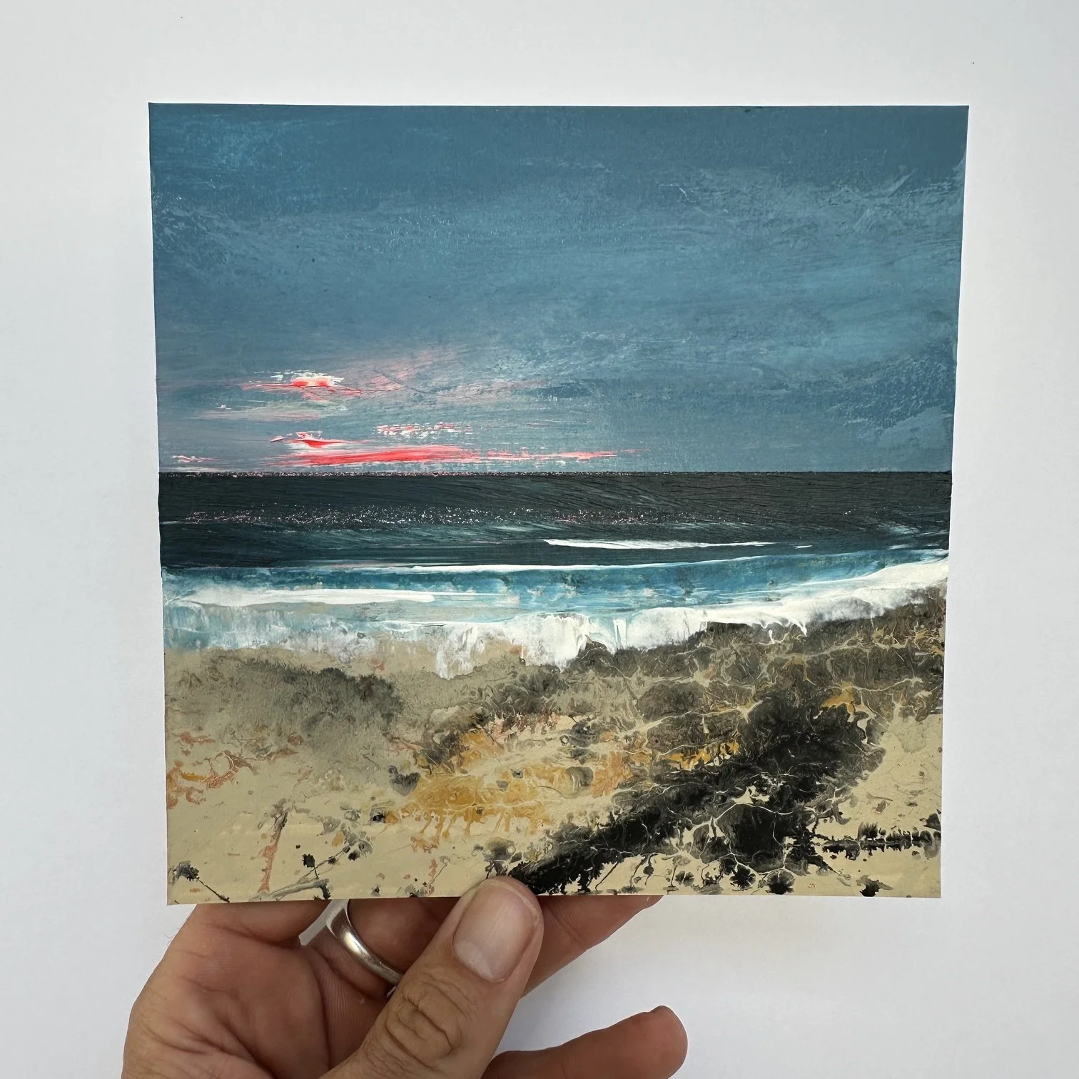 Small Unframed Painting Study No.3