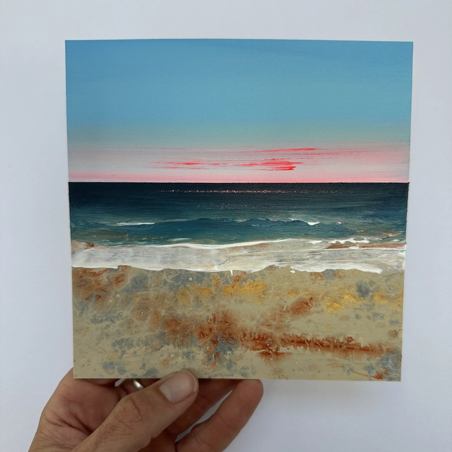Small Unframed Painting Study No.7