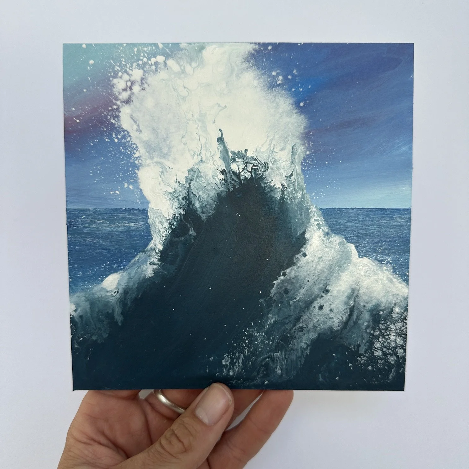 Small Unframed Painting Study No.2