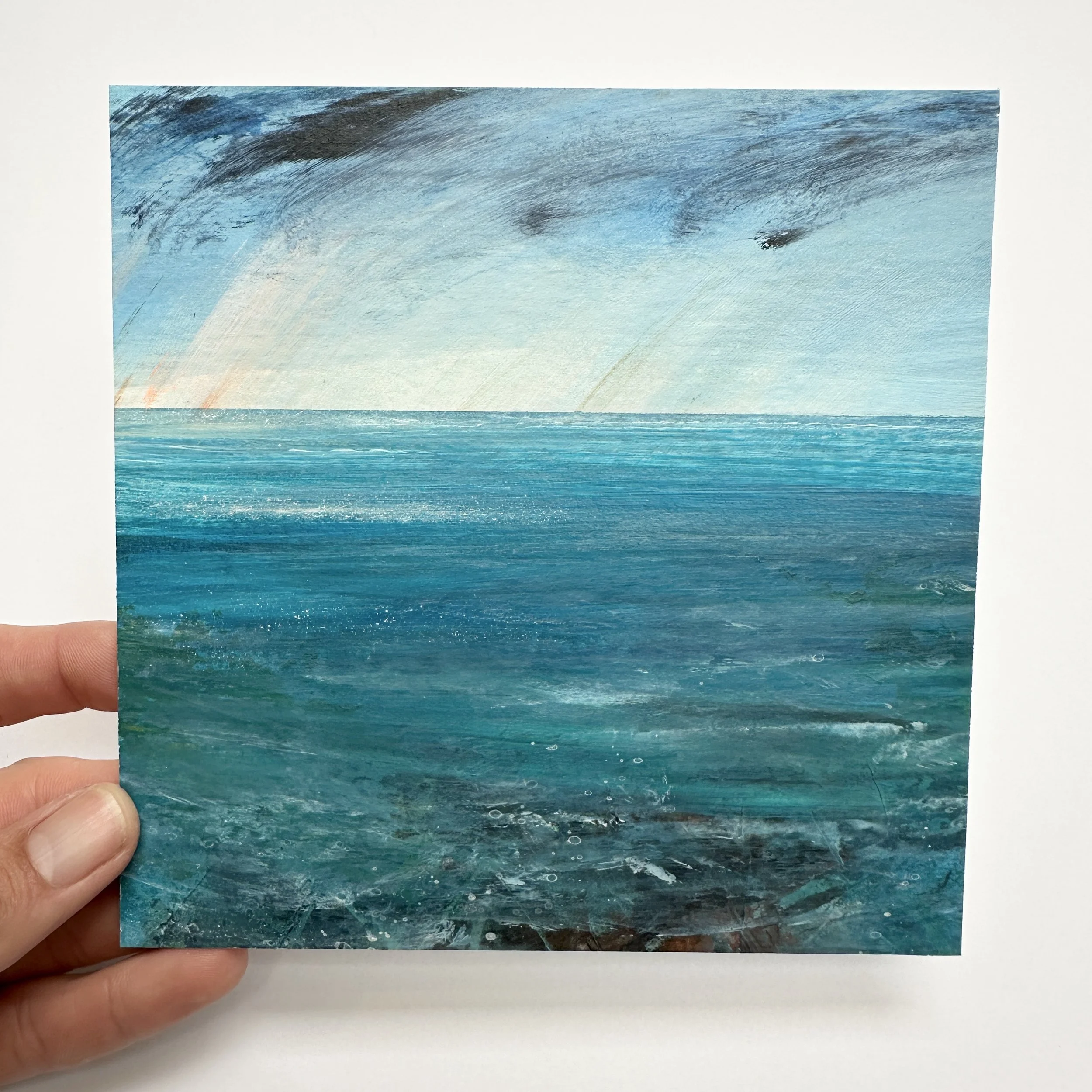 Small Unframed Painting Study No.12