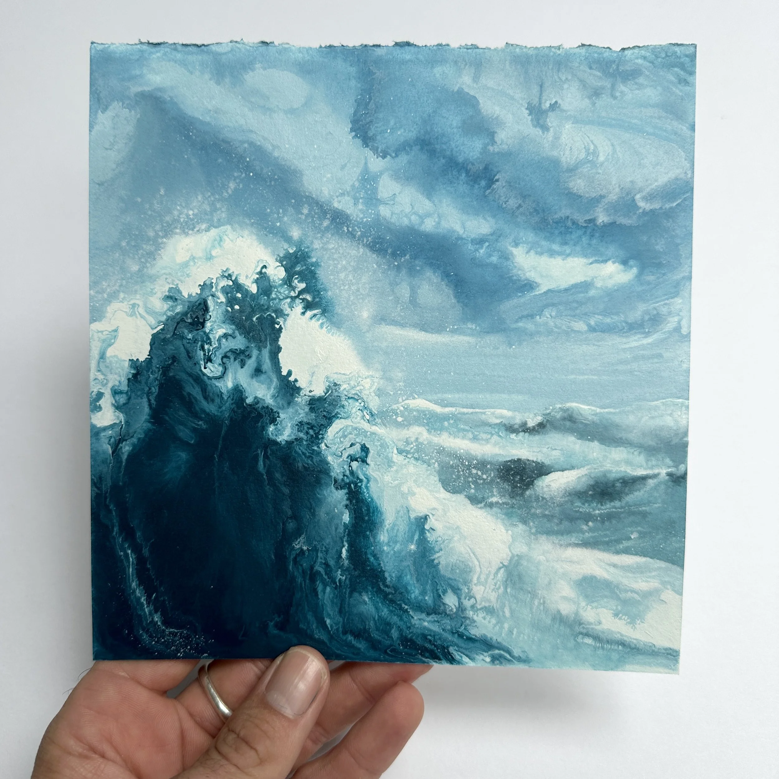 Small Unframed Painting Study No.22
