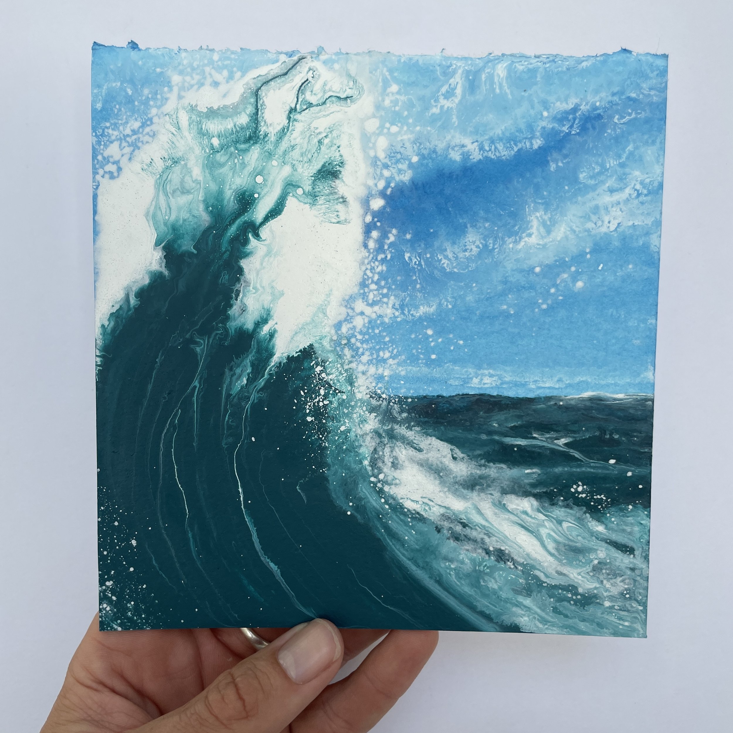 Small Unframed Painting Study No.16