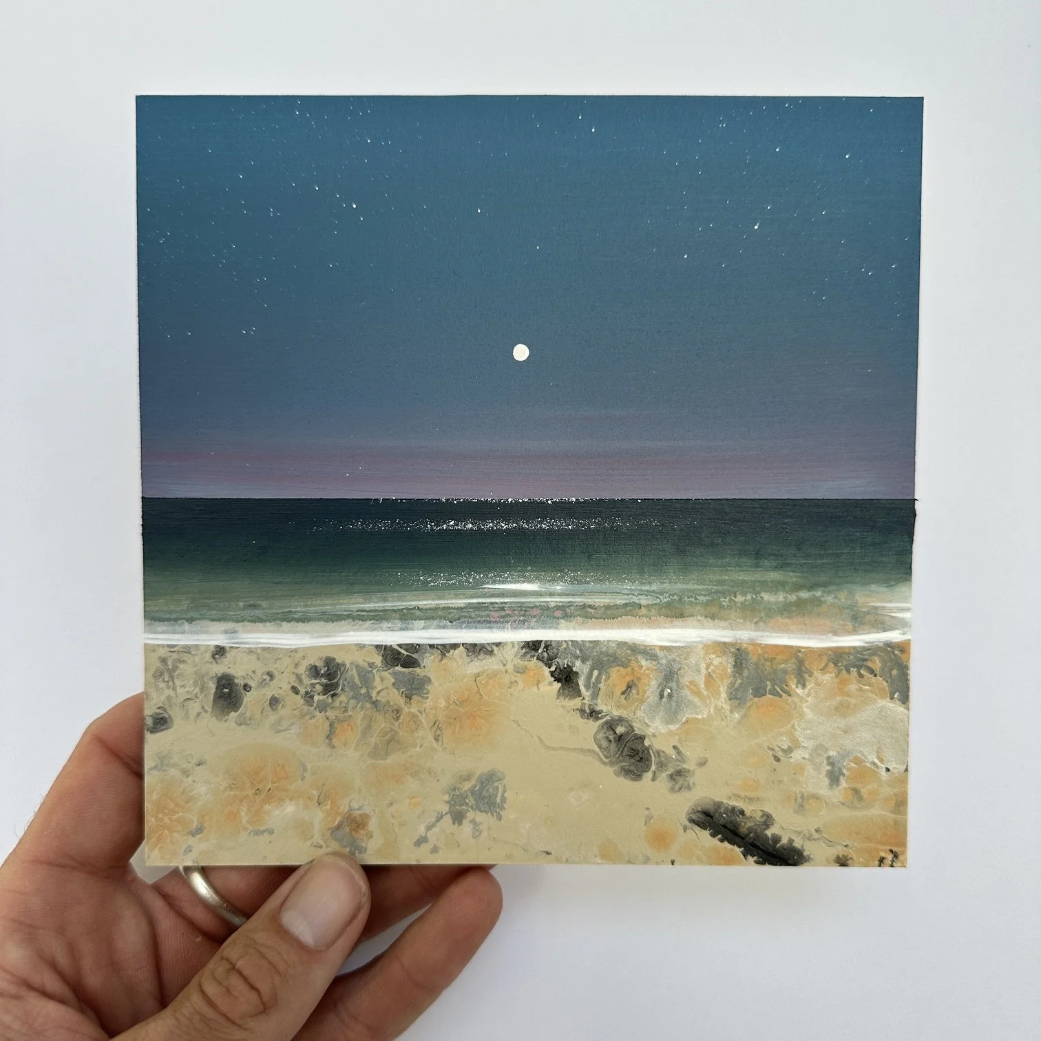 Small Unframed Painting Study No.5