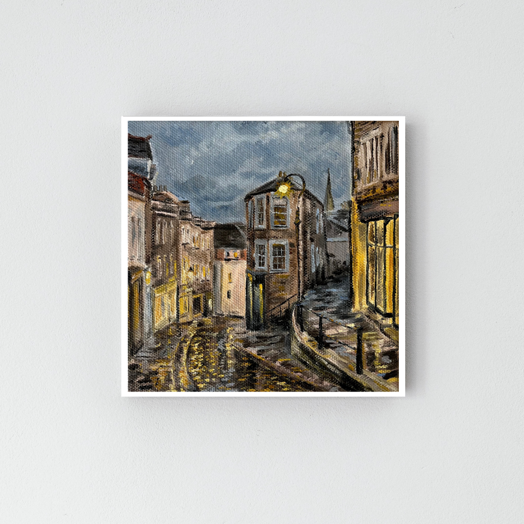 Evening Light On Catherine Hill | Giclee Print