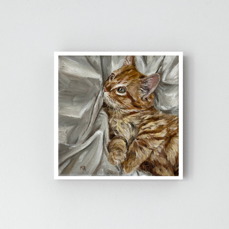 "Resting Tabby" | Giclee Print