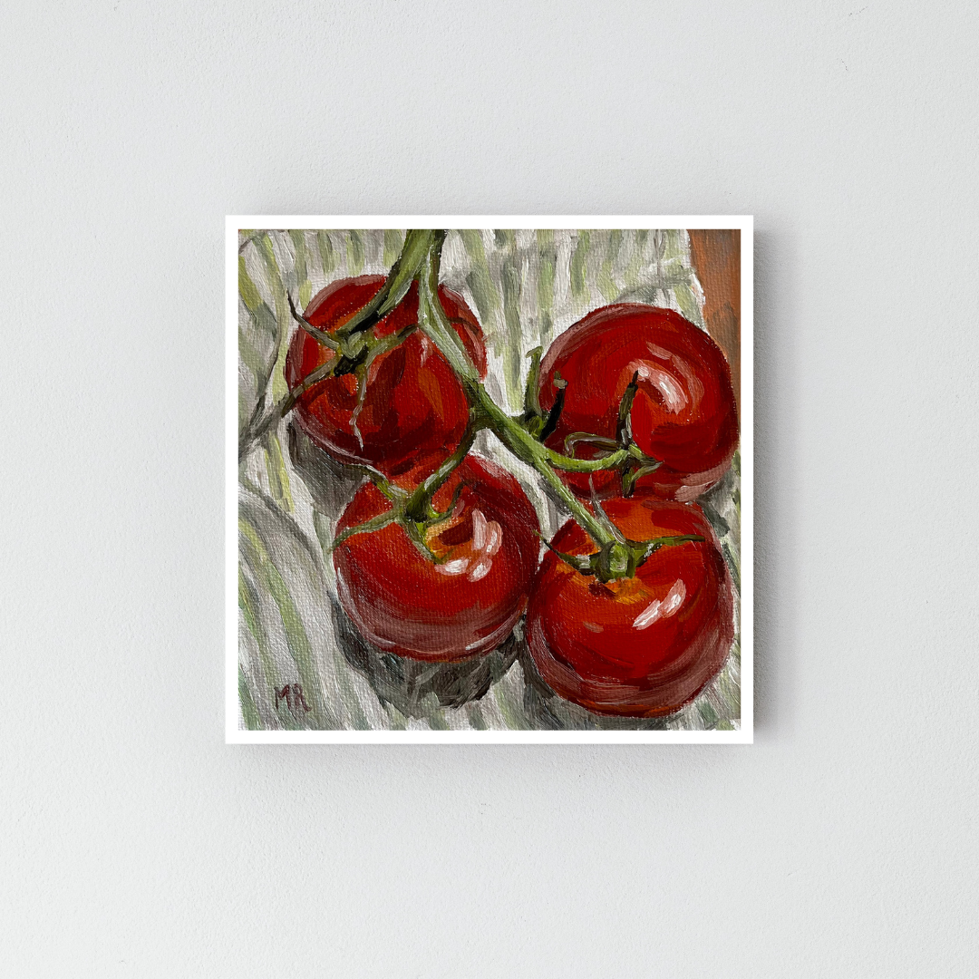 "Tomatoes Picked In Spring" | Giclee Print