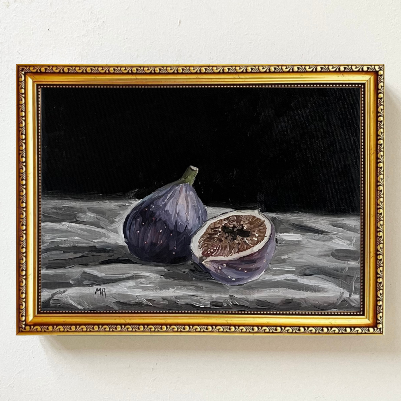 "A Fig Study" 8x10 inch Original Oil Painting