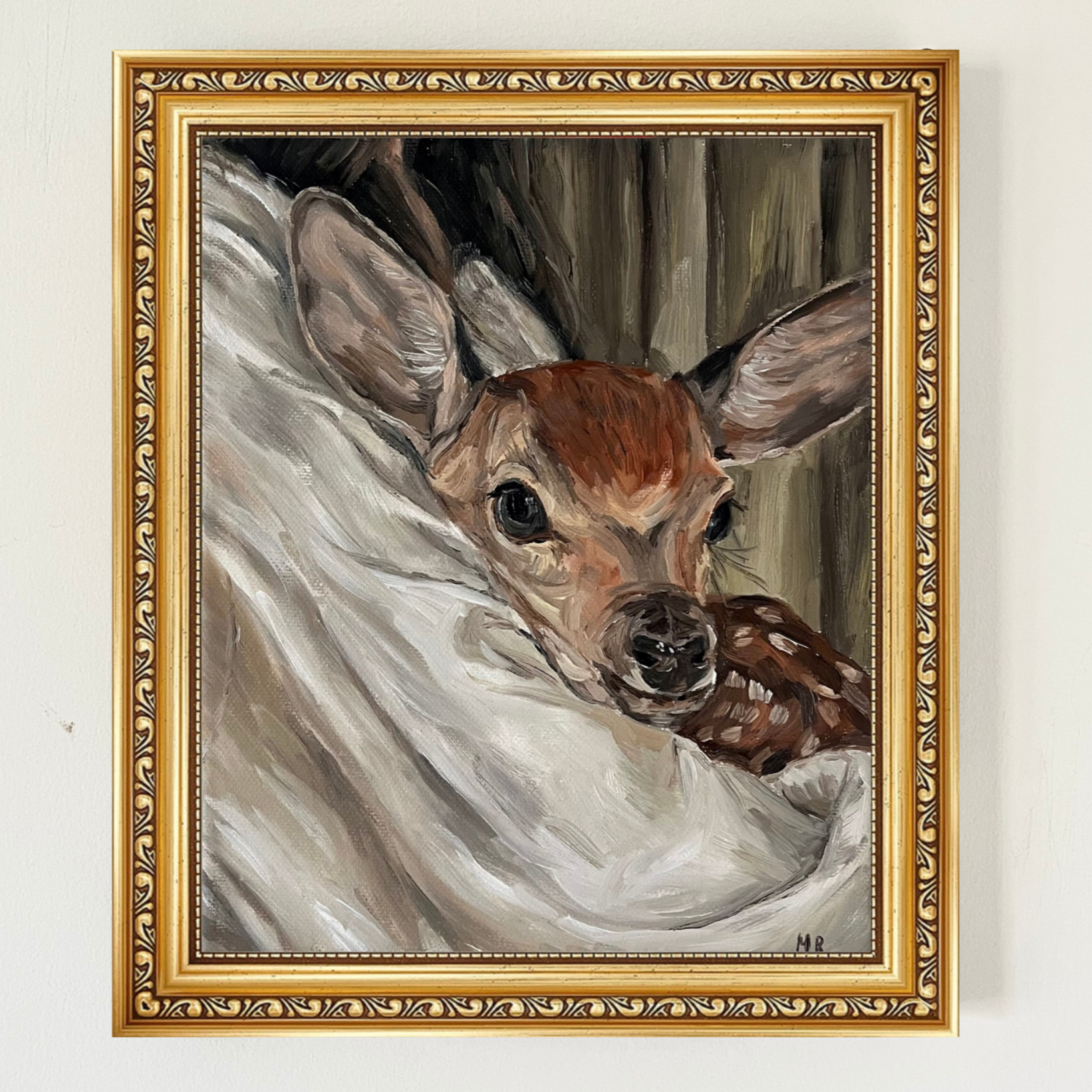 "Quiet Trust" 8x10 inch Original Oil Painting