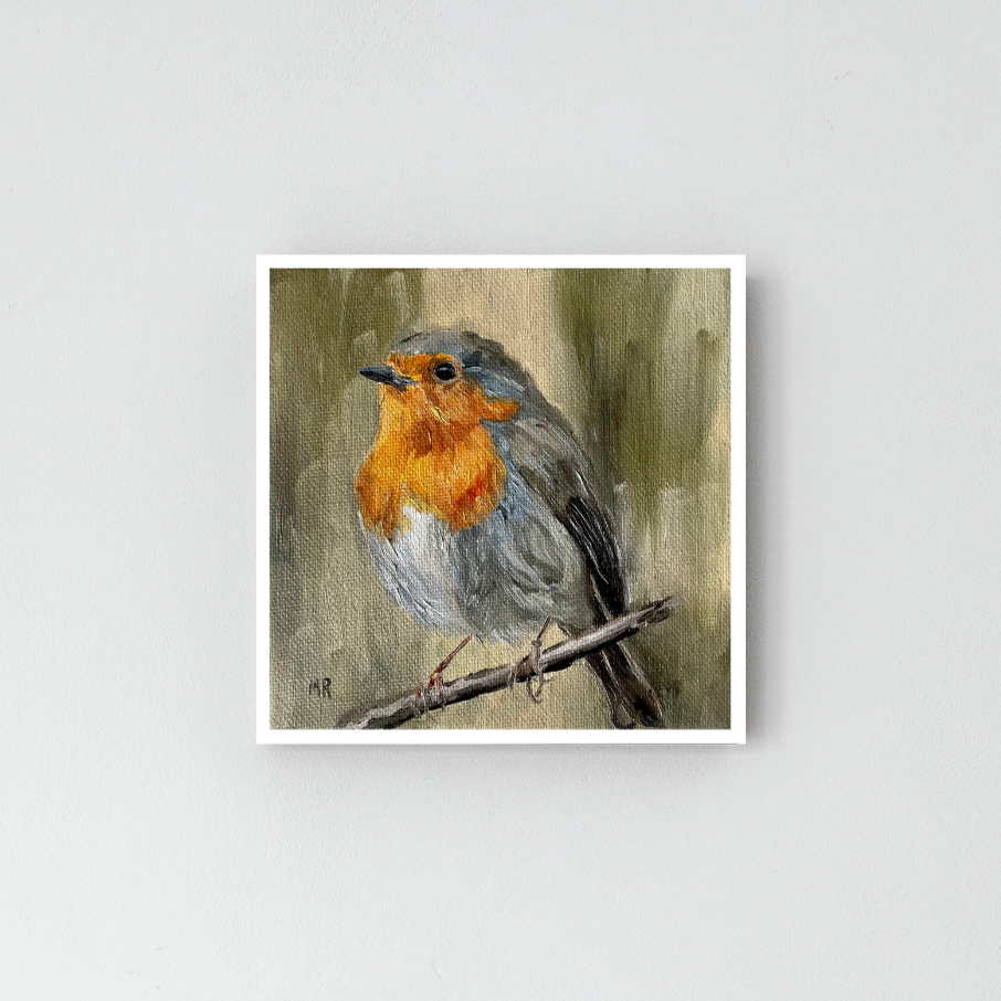 "A Robin In Spring" | Giclee Print