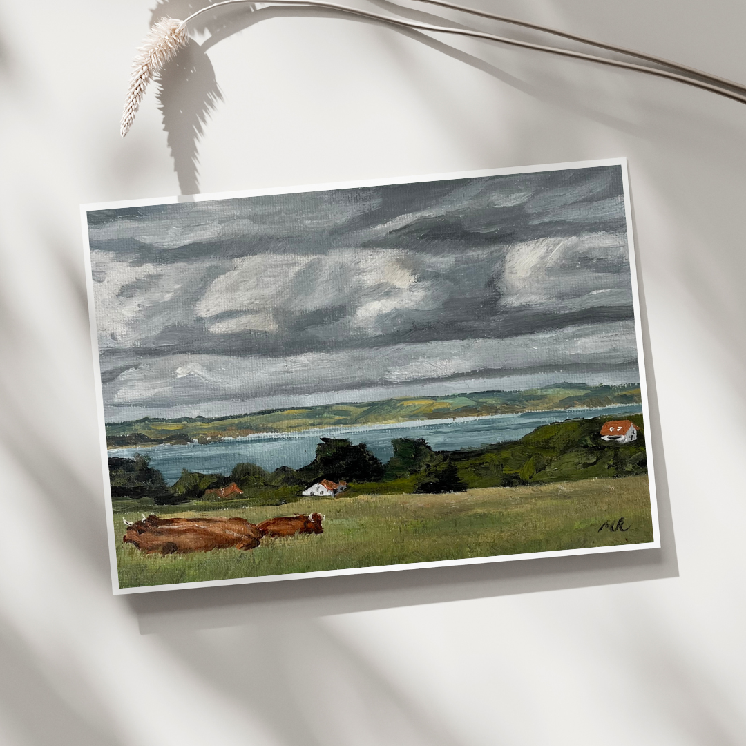 "Caldey Island View" | Giclee Print