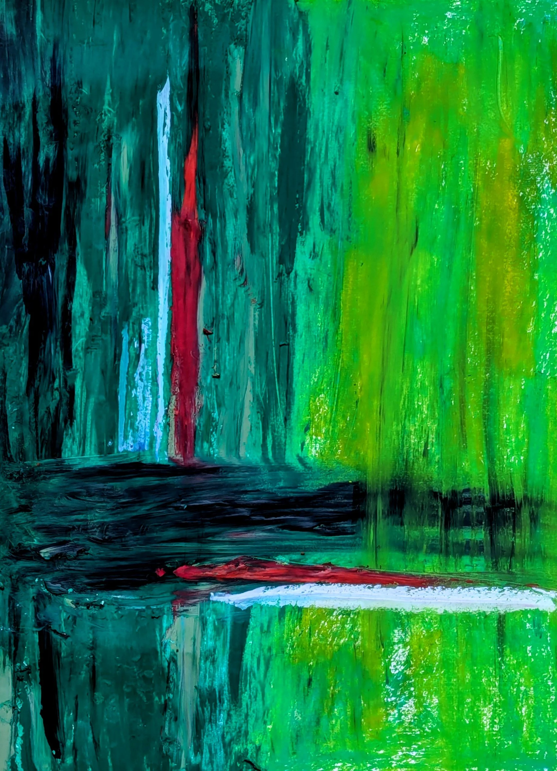 Rabbia. 2026. Pastels on paper, 41 x 30 cm/ 16 x 12 in.