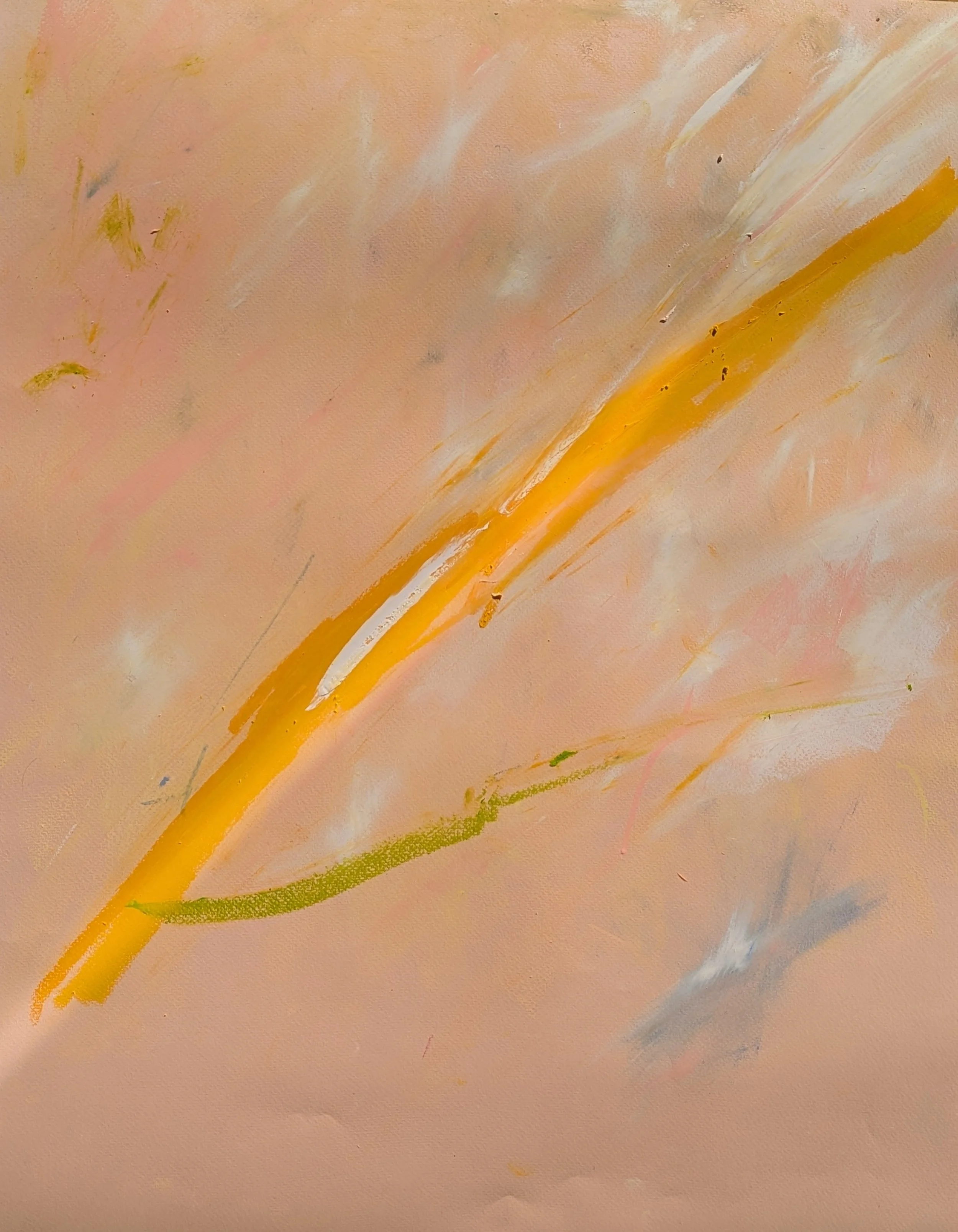 Femme. 2026. Pastels on paper, 65 x 49,5 cm / 25.5 x 19.5 in.