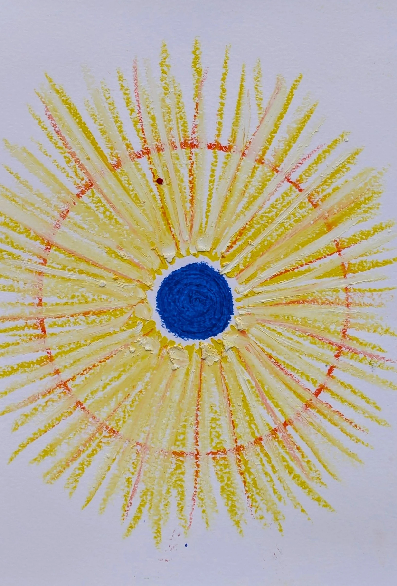 Goethe's Moral Vision. 2023. Pastels on paper, 58 x 46 cm/ 23 x 18 in.