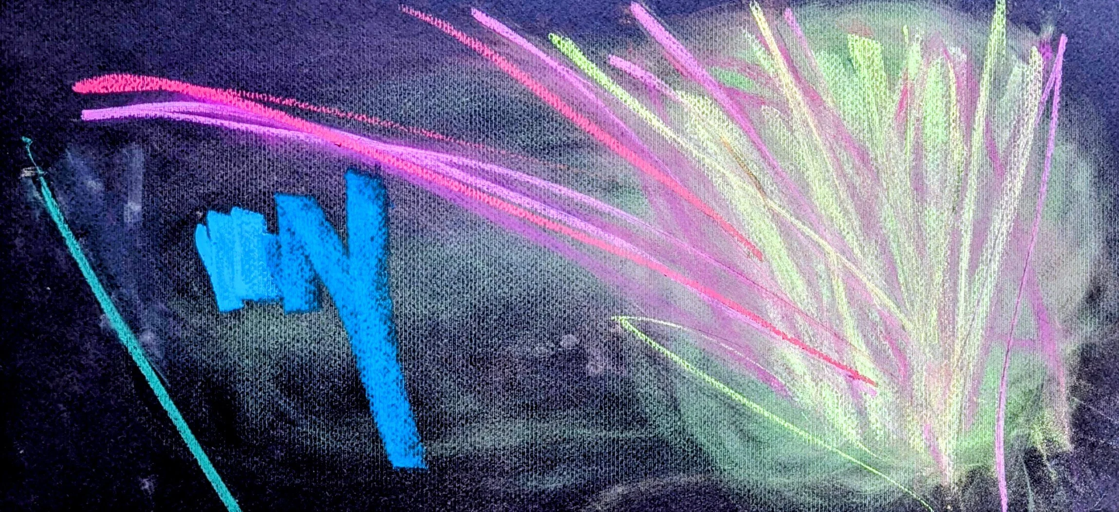 La Borsa di Roma - Quadriptych 3/4, from the series  Michelangelo Antonioni, based on The Eclipse (1962).  2026. Pastels on paper, 70 x 33 cm/ 27.5 x 13 in.