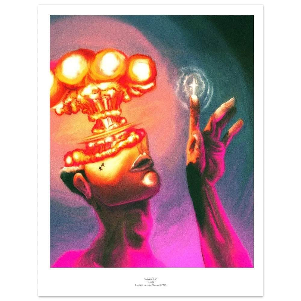 'Mental Chrombustion' | Fine Art Poster