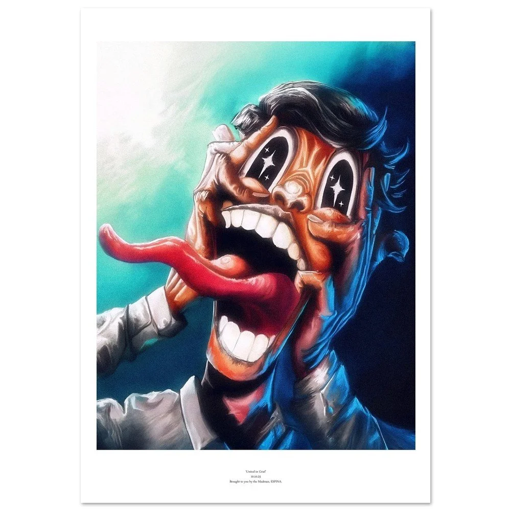 'The Unravelling Madman' | Fine Art Poster