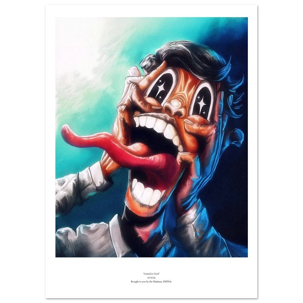 'The Unravelling Madman' | Fine Art Poster