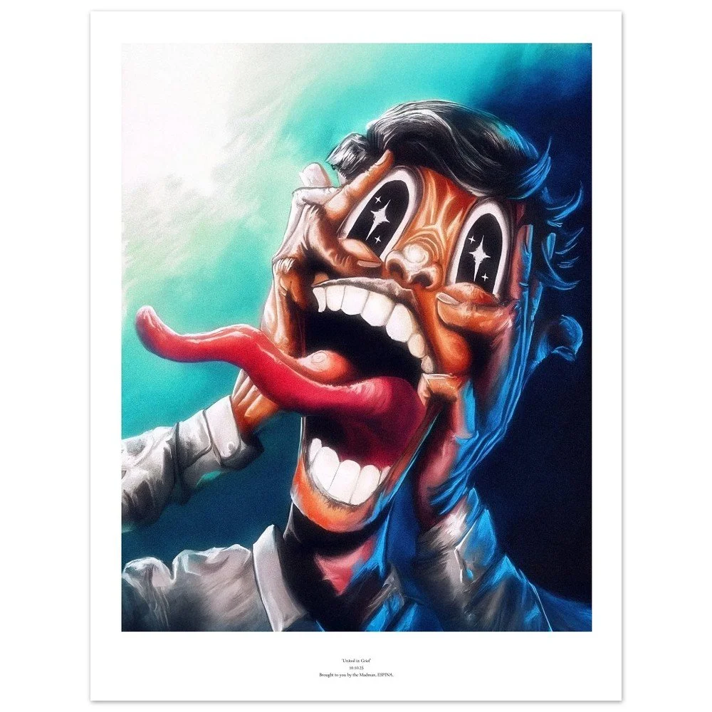 'The Unravelling Madman' | Fine Art Poster