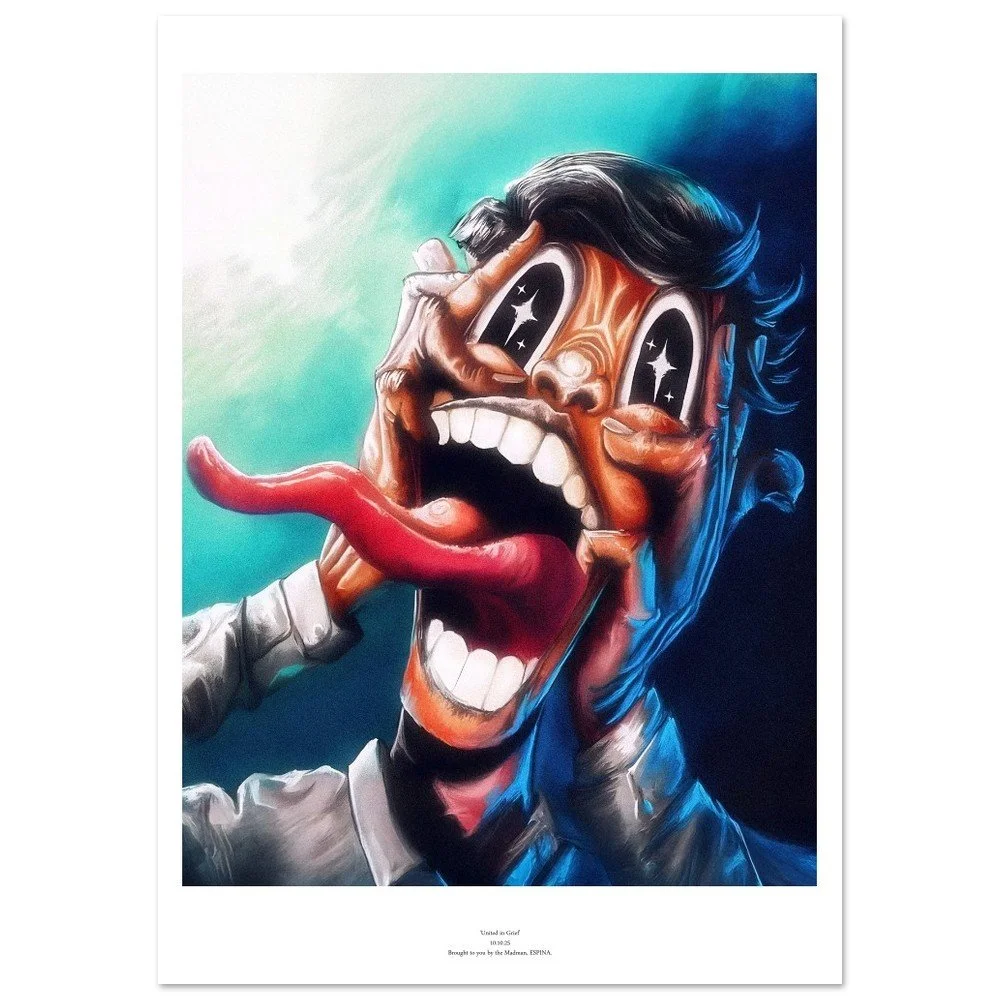 'The Unravelling Madman' | Fine Art Poster