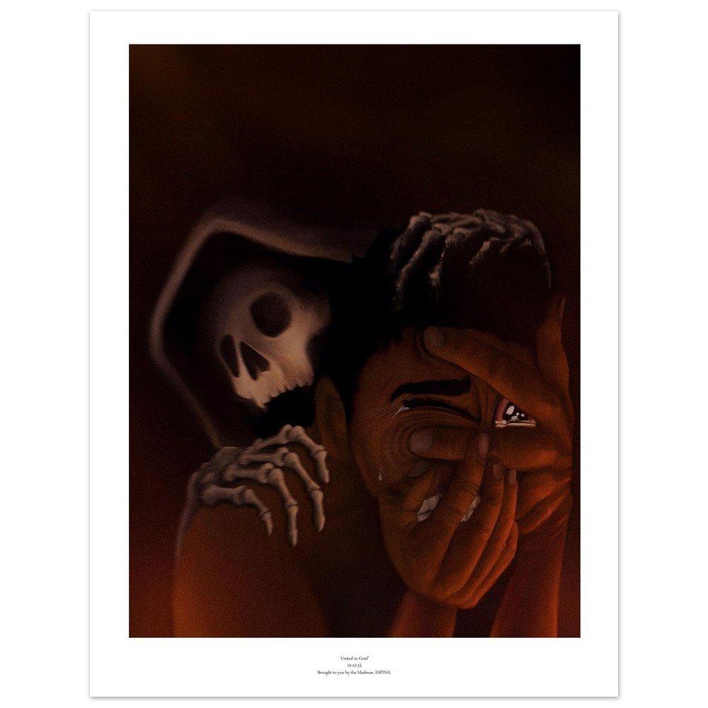 'United in Grief' | Fine Art Poster