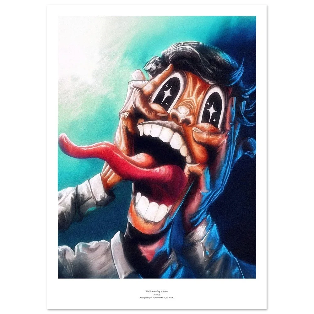 'The Unwravelling Madman' | Fine Art Poster