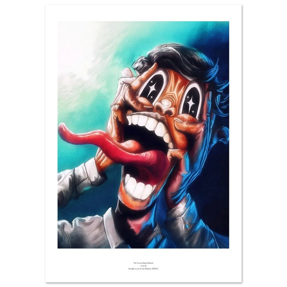 'The Unwravelling Madman' | Fine Art Poster
