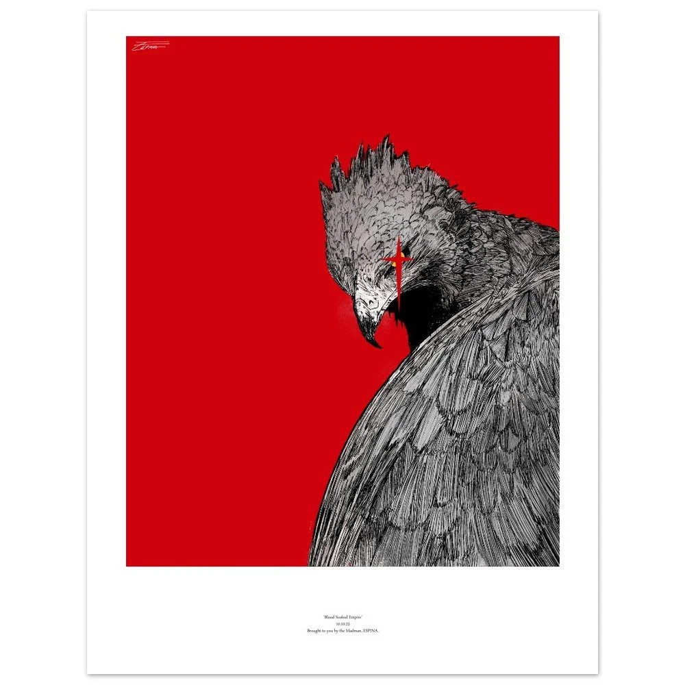 'Blood Soaked Empire' | Fine Art Poster