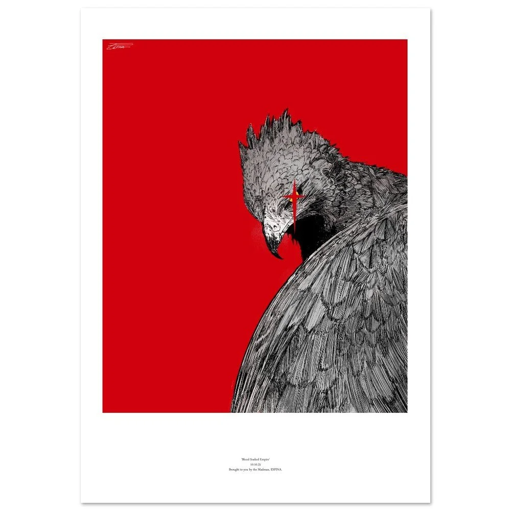 'Blood Soaked Empire' | Fine Art Poster