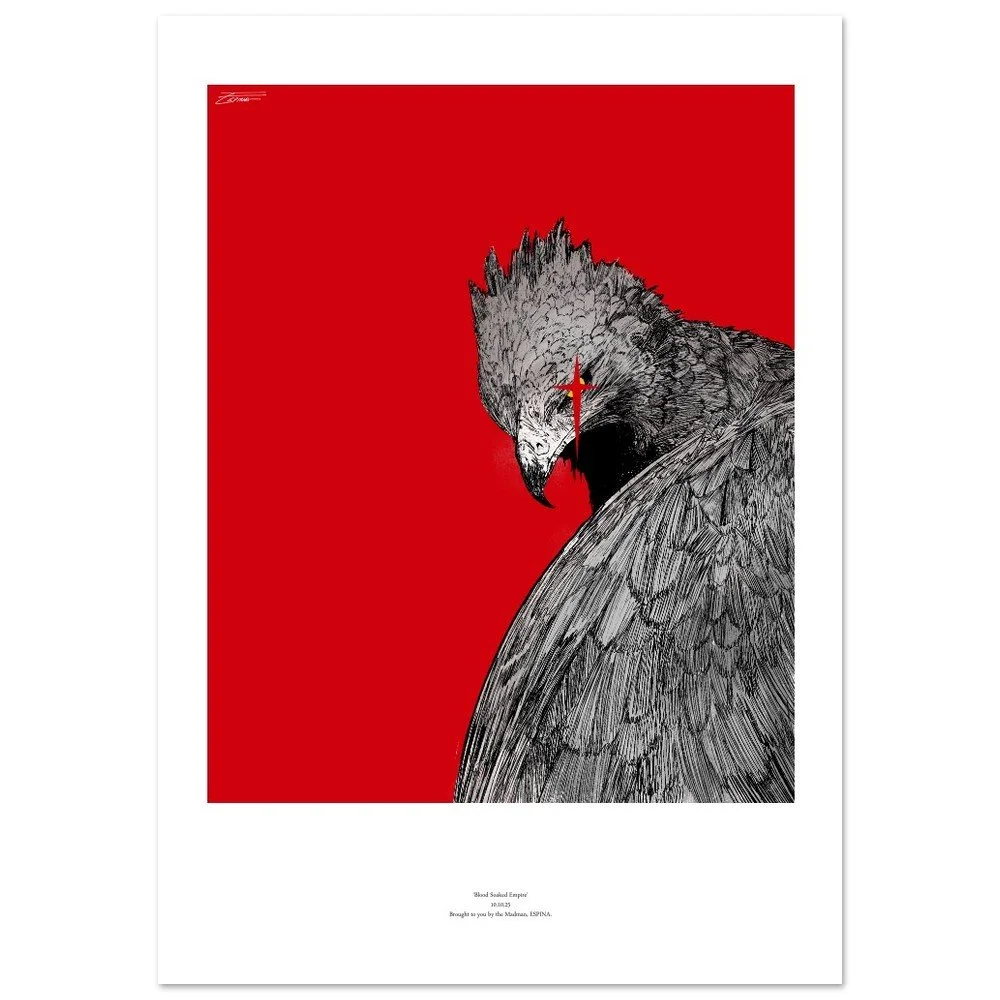 'Blood Soaked Empire' | Fine Art Poster