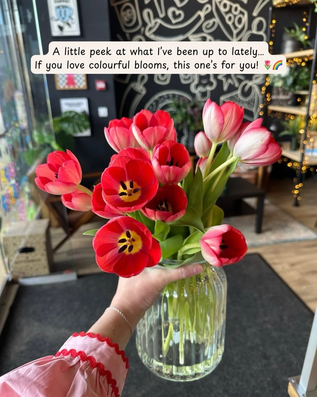 British-grown spring flowers have a big tick from me so far ✅ Sharing a little BTS of the last couple of weeks 🌷🌈✨

Tracey 💐