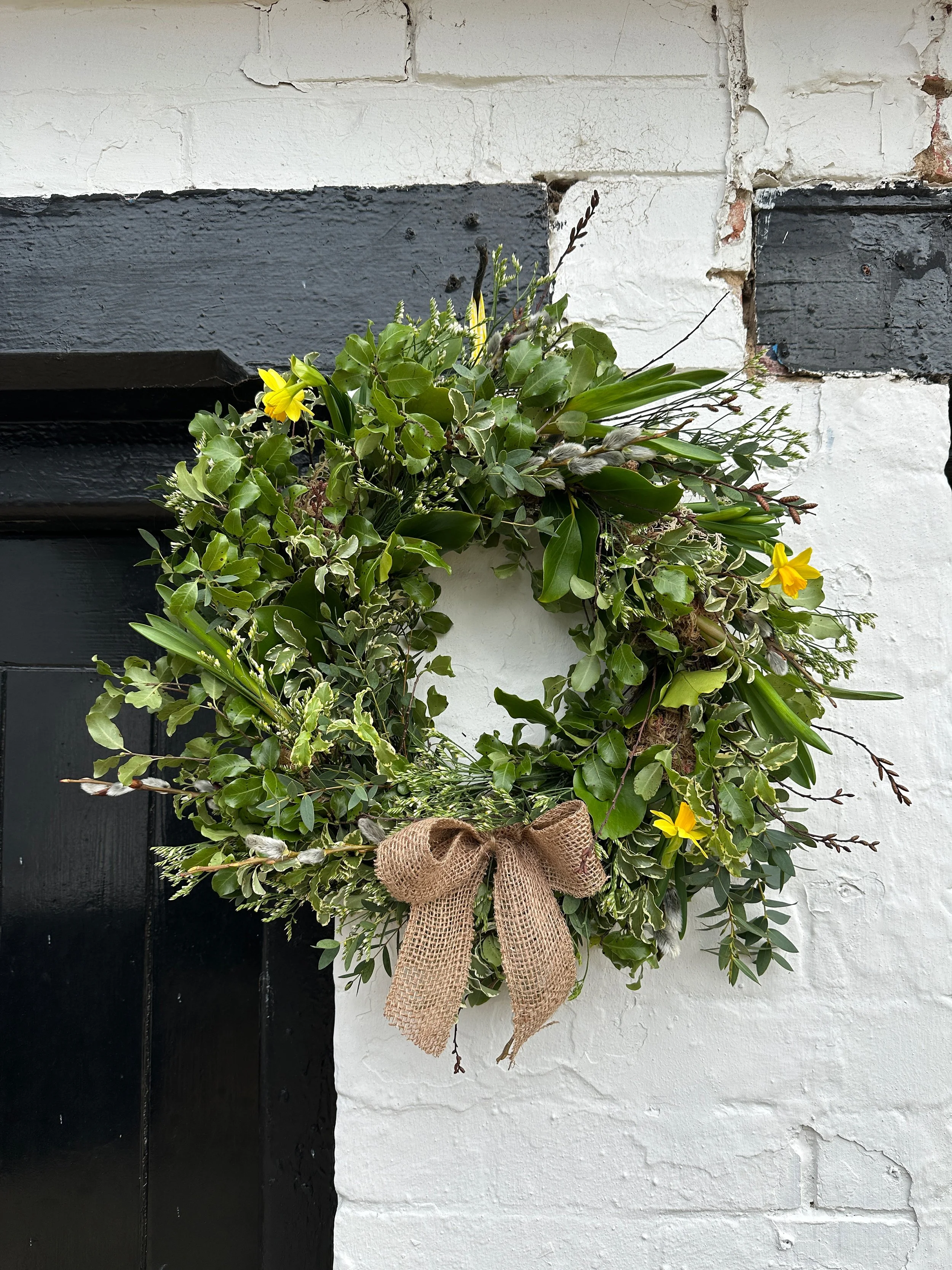 March Flower Club | Spring Wreath