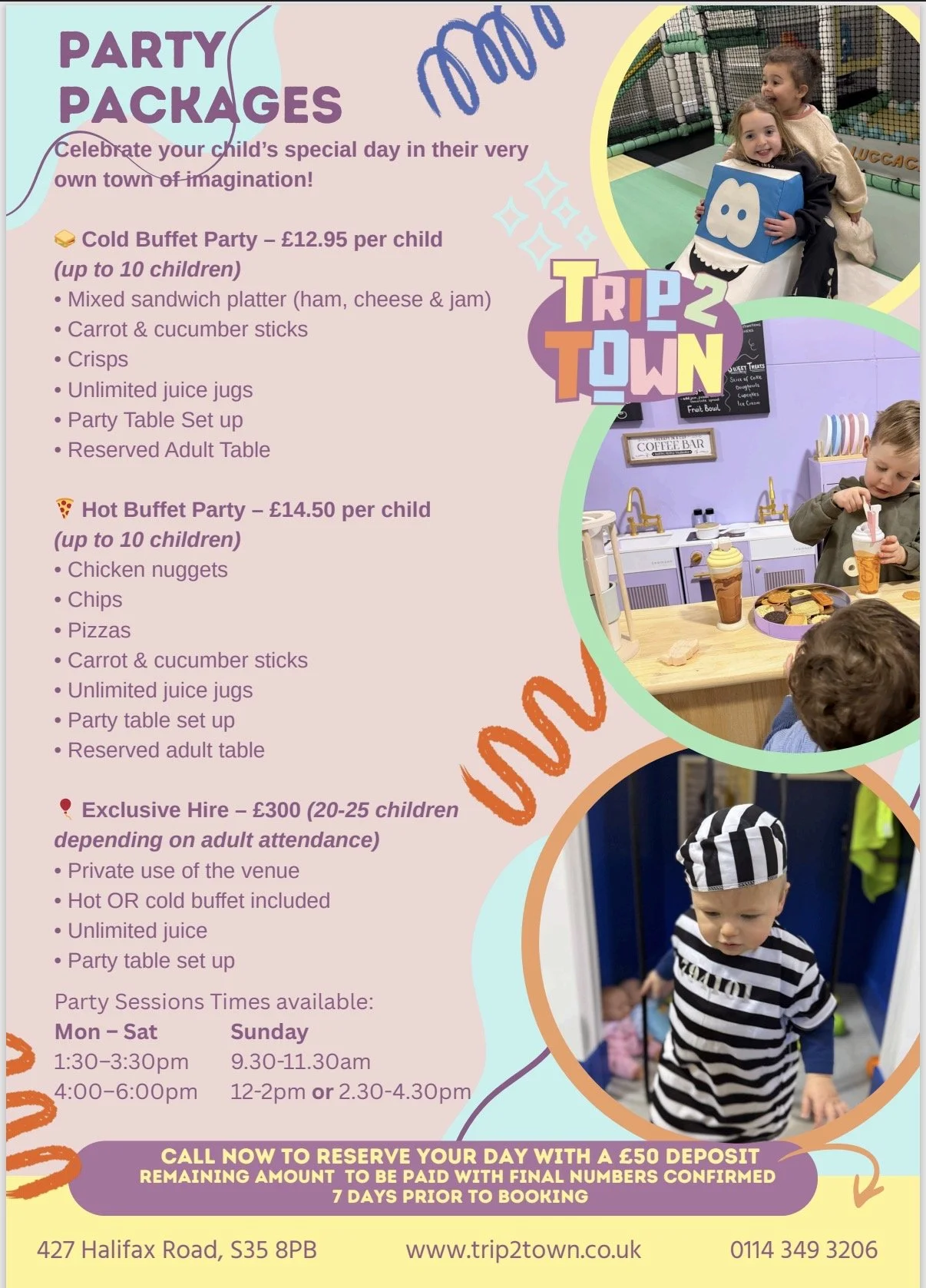 Party Package info