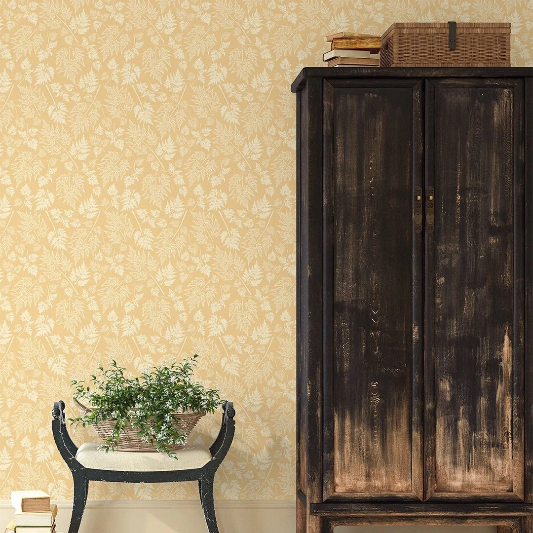 Needlework

A lighter moment within the collection, and one that feels particularly at home as the season continues to shift.

Parsley reimagines the feathery leaves of cow parsley into repeat, their delicate forms translated into a pattern that carr