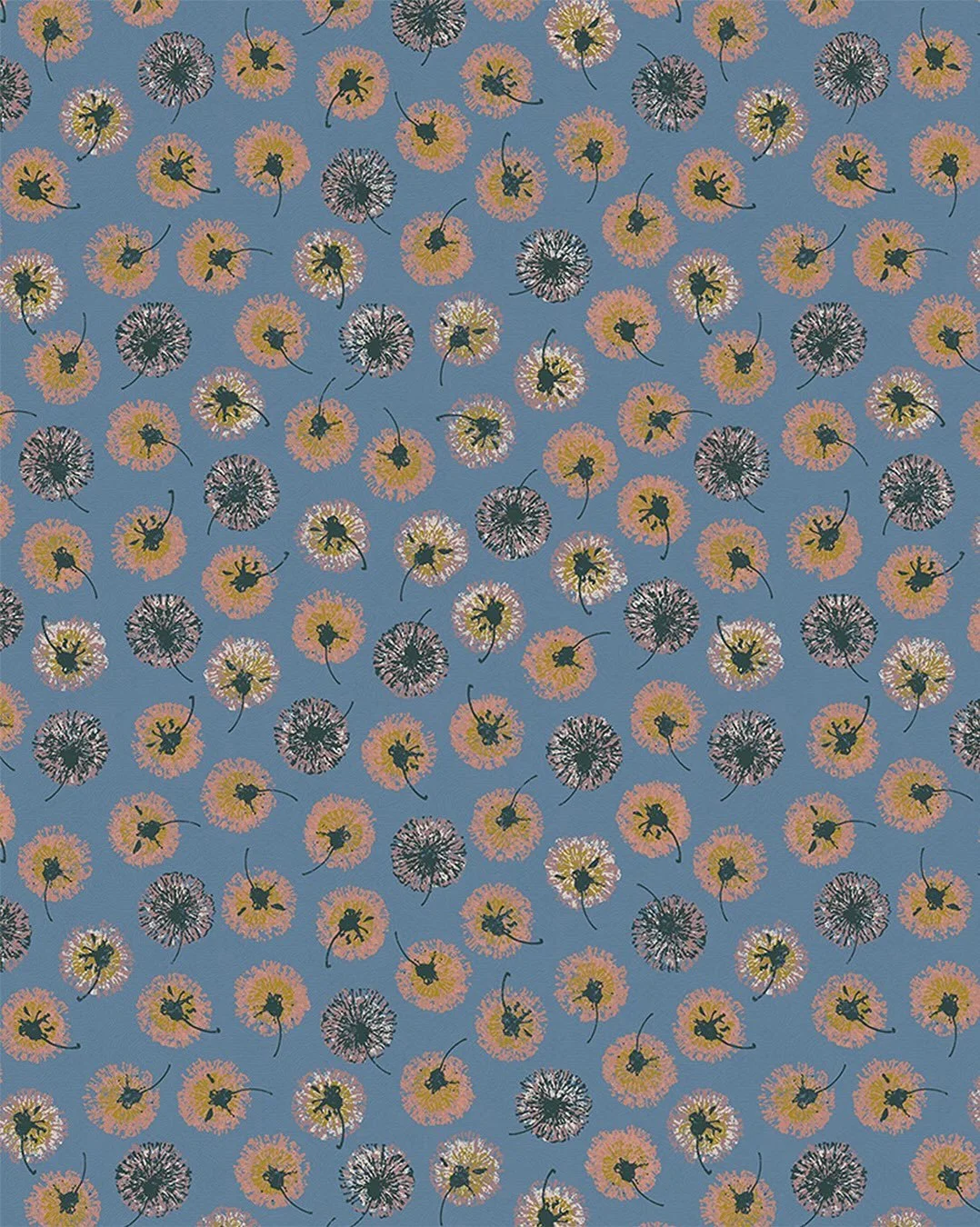 The one that caught your eye.

Dandelion - Bride drew much attention on our stand at Decorex, and became one of our most-requested samples from the show.

Its vibrant purple-blue takes its cue from be&agrave;rnan-Br&igrave;de - an old Gaelic name for