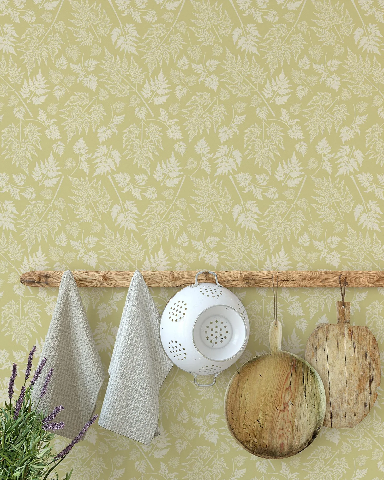 PARSLEY  
 Parsley reimagines the feathery leaves of cow parsley into repeat, their delicate curves and lacy textures translated into a classic style pattern    
 EXPLORE 