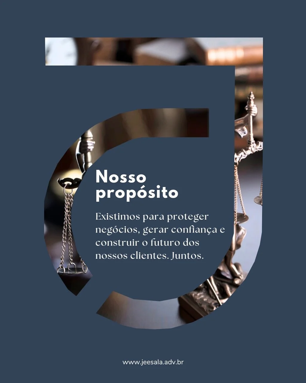 “Existimos para proteger negócios, gerar confiança e construir o futuro dos nossos clientes. Juntos.”