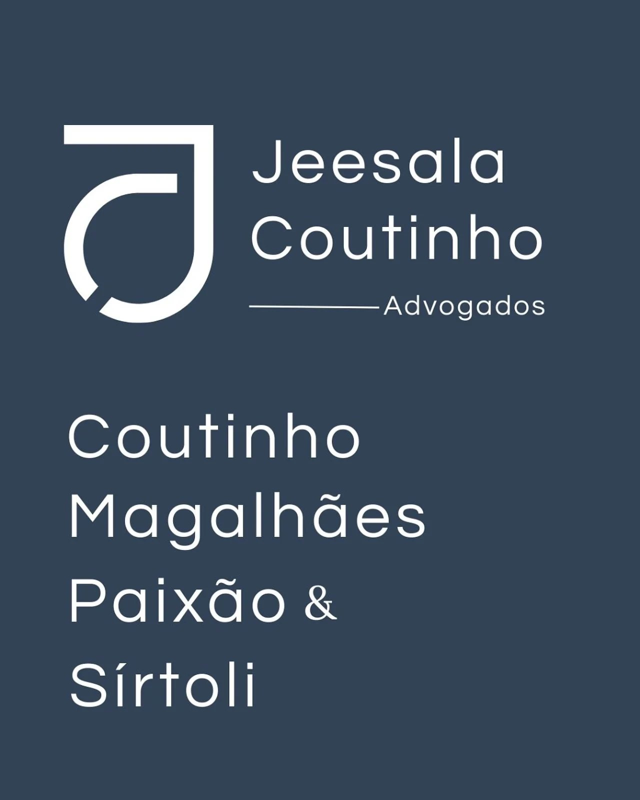 ✨ Um novo capítulo começa.
Fundado em 2014 pela advogada Jeesala Coutinho, o escritório Jeesala Coutinho Advogados se mantém em constante oxigenação, com uma nova identidade, mas sem abrir mão da exce