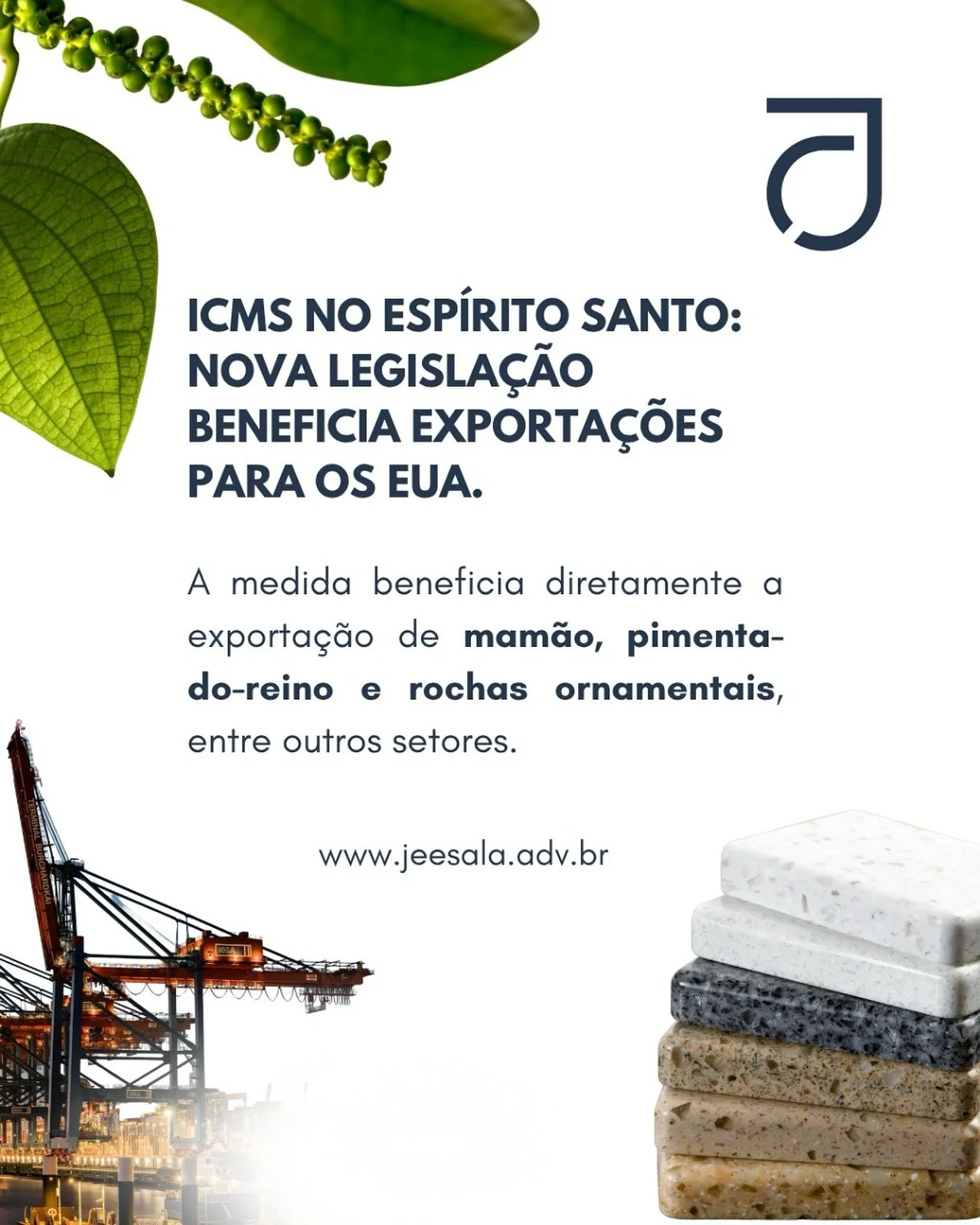 🚢 Sua empresa no Espírito Santo exporta para os Estados Unidos? Então esta notícia é para você.
Foi sancionada a nova Lei Nº 12.564/2025, uma medida estratégica do Governo do Estado para apoiar empresas