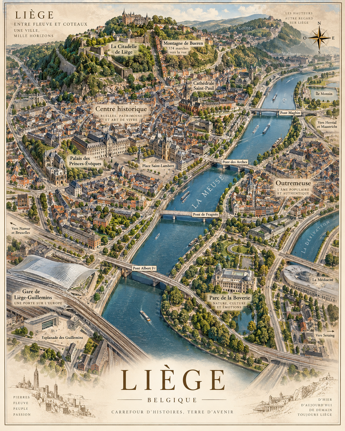Où faire ses photos de mariage à Liège ou dans les environs?