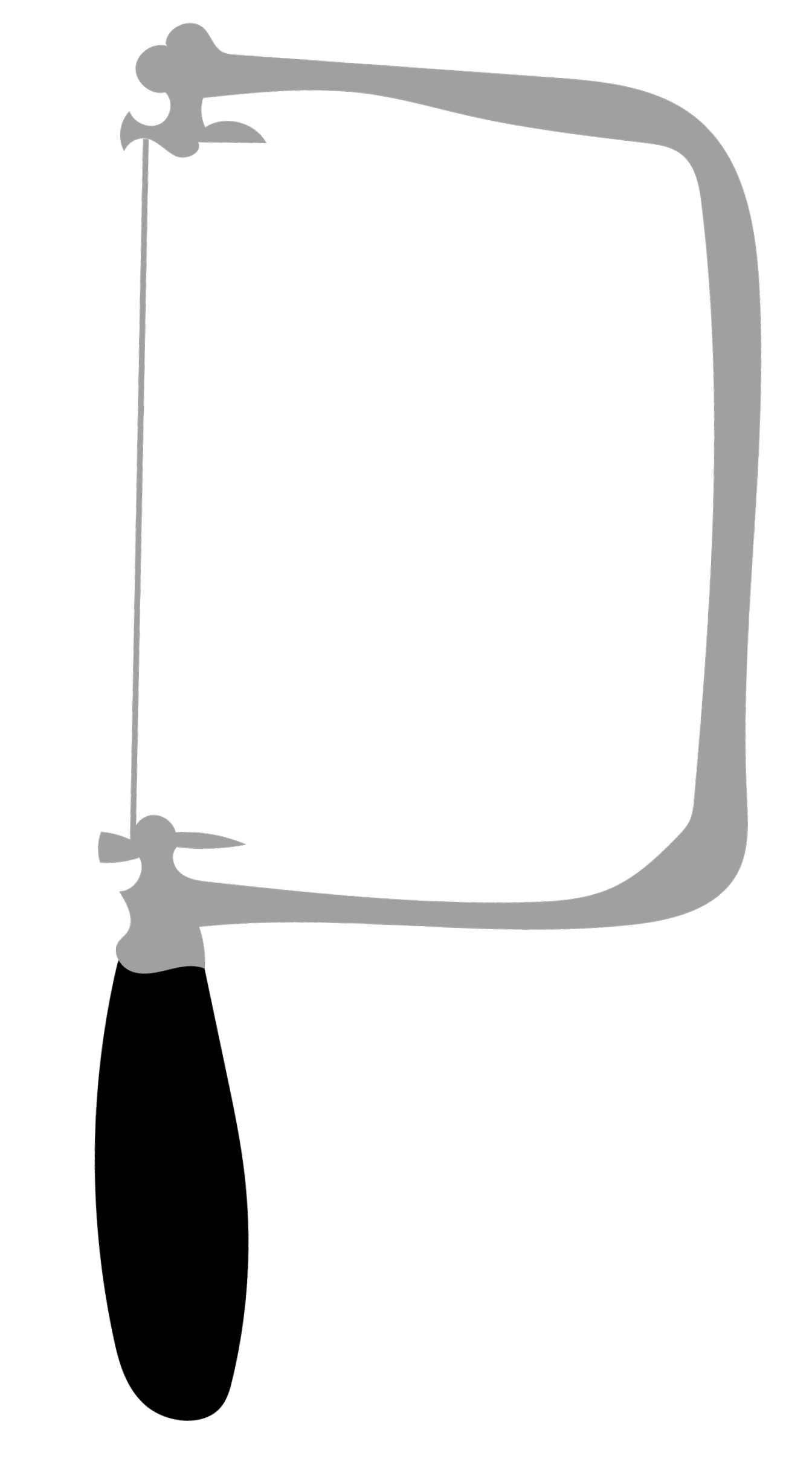 Illustration af en guldsmedesav.