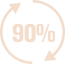 Percentage symbol showing 30%.