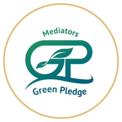 Logo of the Mediators Green Pledge
