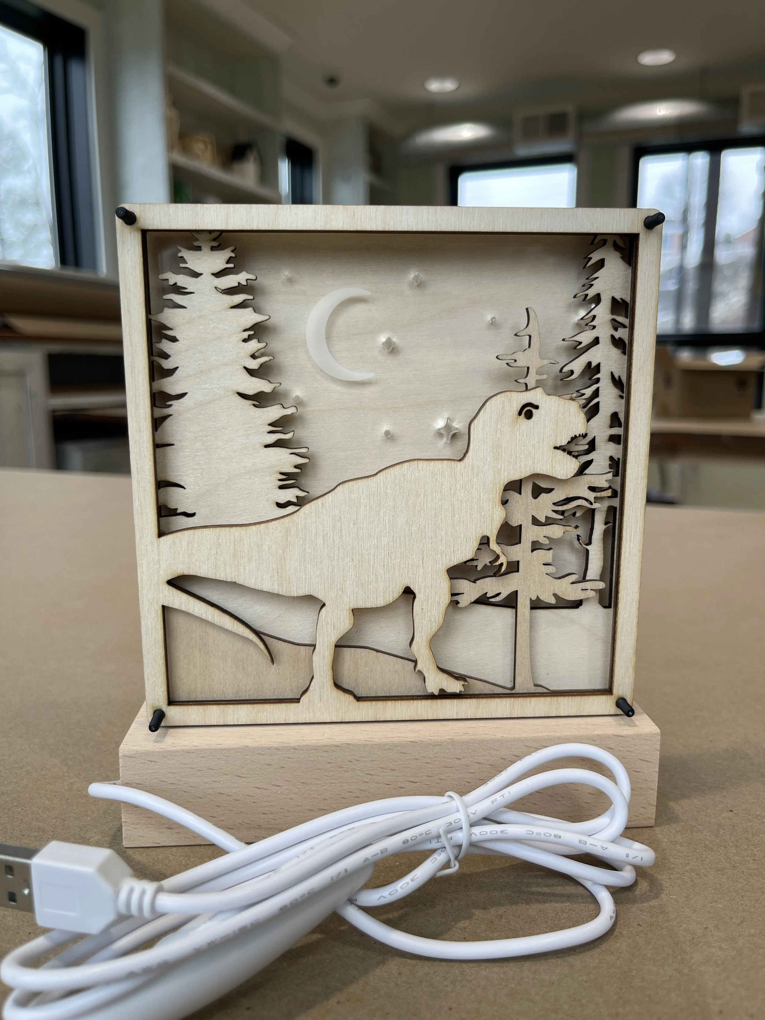 Light-Up Layered Scene Craft Kits