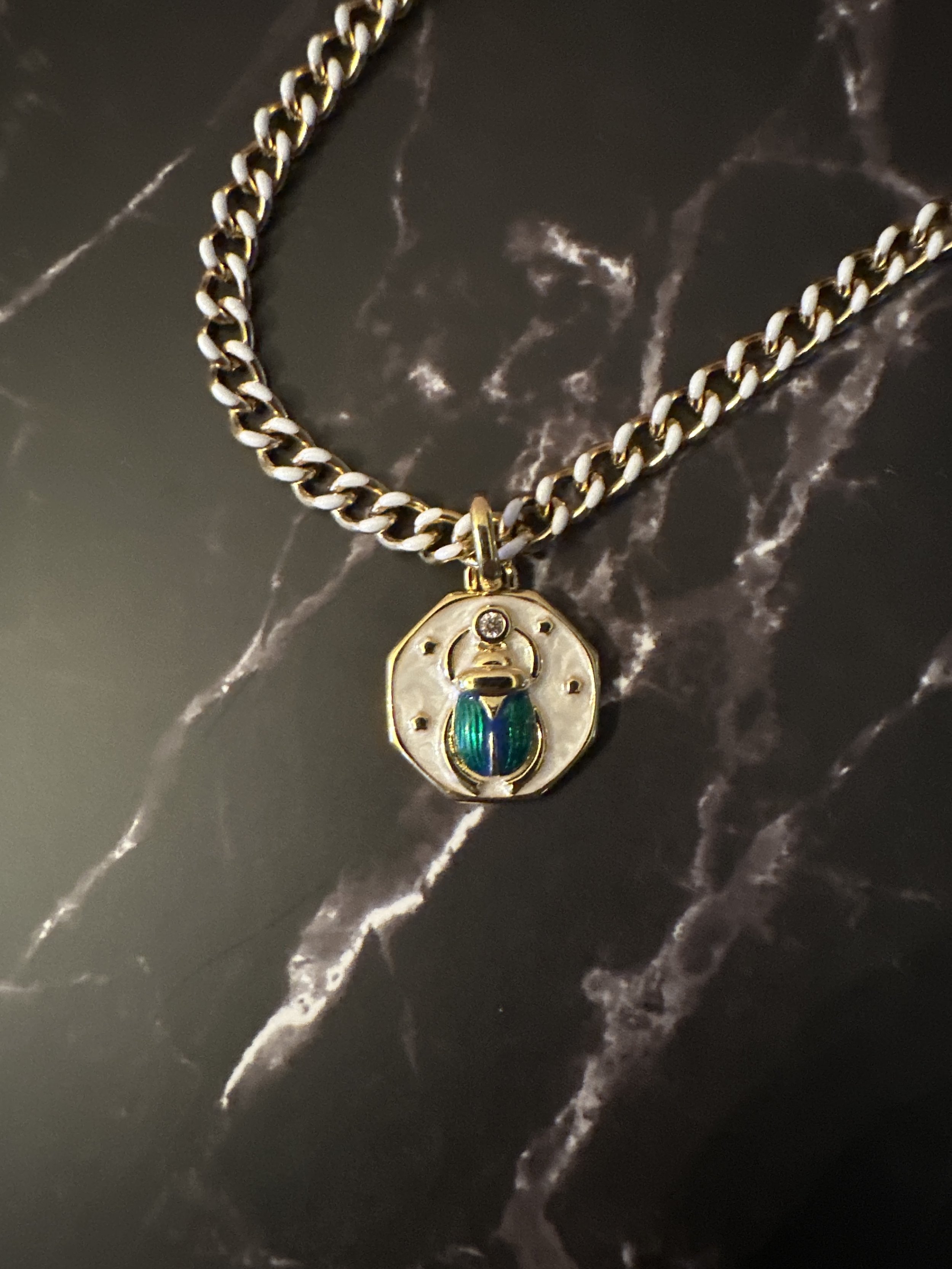 ✨Collier Talisman Scarabée Protecteur