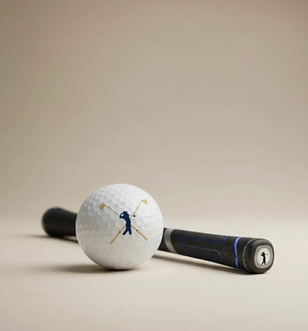 INTRODUCING OUR PRODUCTS!! 

🏌️Golf grips that attaches to any golf club to track swing speed, pattern, and angle. Connects to the app for real-time performance feedback and improvement.

⛳️ A high-tech ball with a chip that tracks distance, spin ra
