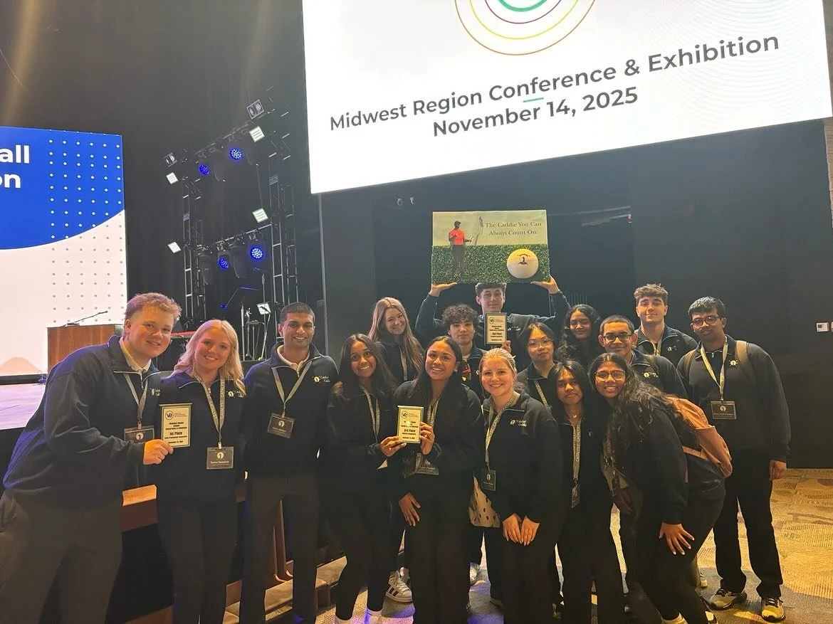 Catalyst Caddie showed up and delivered at the Midwest Region VE Trade Show! 🏆
Hard work, teamwork, and dedication pushed us to the top:
🥇 1st Place &mdash; Sales Presentation
🥈 2nd Place &mdash; Branding
🥉 3rd Place &mdash; Website
Proud of our 