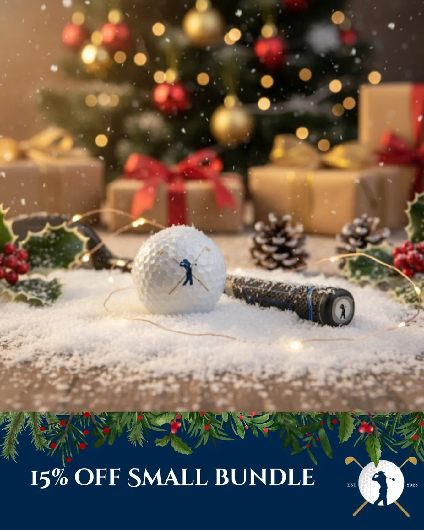 🎁 12 Days of Deals &ndash; Day Four!
Take 15% off our Small Bundle (1 grip + 1 ball) with code DAYFOUR.
Shop now at catalystvei.com and level up your game this holiday season. ⛳✨#holidaysales #golfisgreat