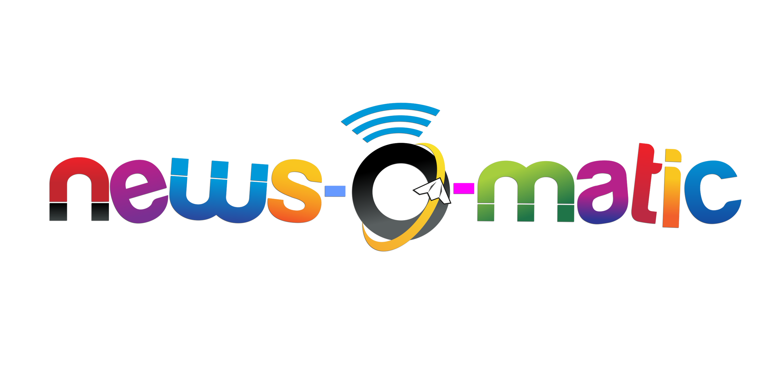 Colorful logo of News-Globe with a globe and wireless signal icon.