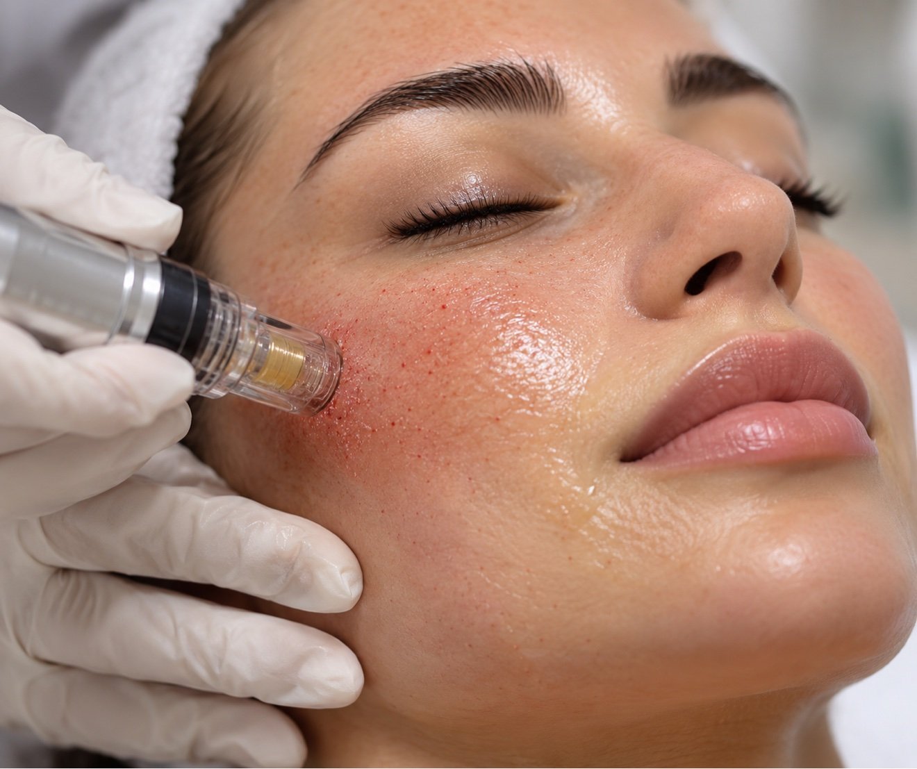 PRP microneedling Vampire Treatment at Zibella Med Spa, Woodland Hills