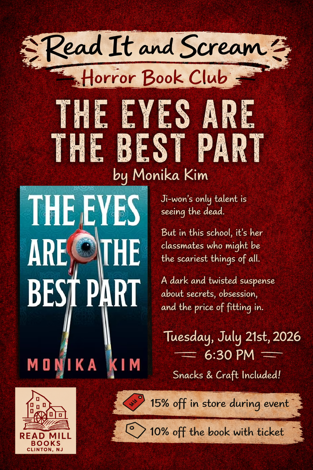 Read it and Scream Horror Book Club 